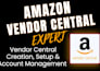 amazon vendor central setup seller central expert brand account management